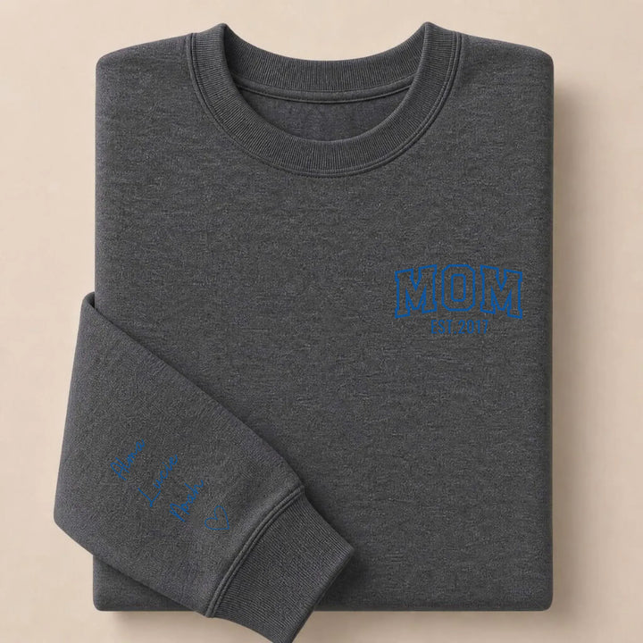 Sweat mom Sweatshirt / Gris Foncé / S