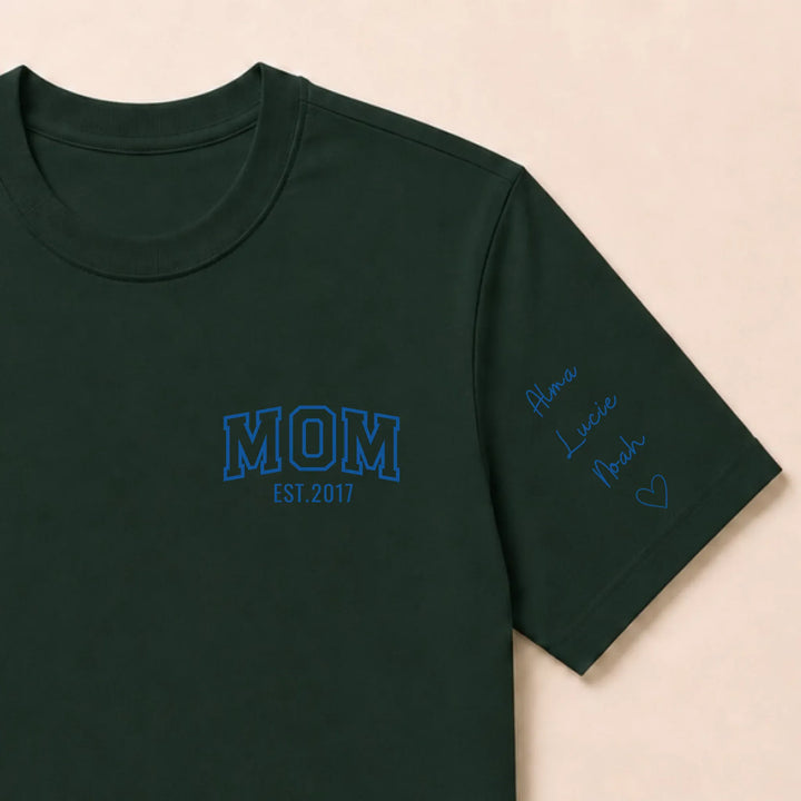 Sweat mom T-shirt / Forest / S