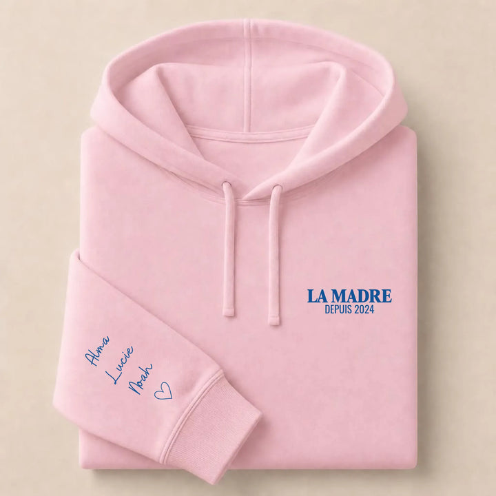 Sweat La Madre Sweat à capuche / Rose Clair / S