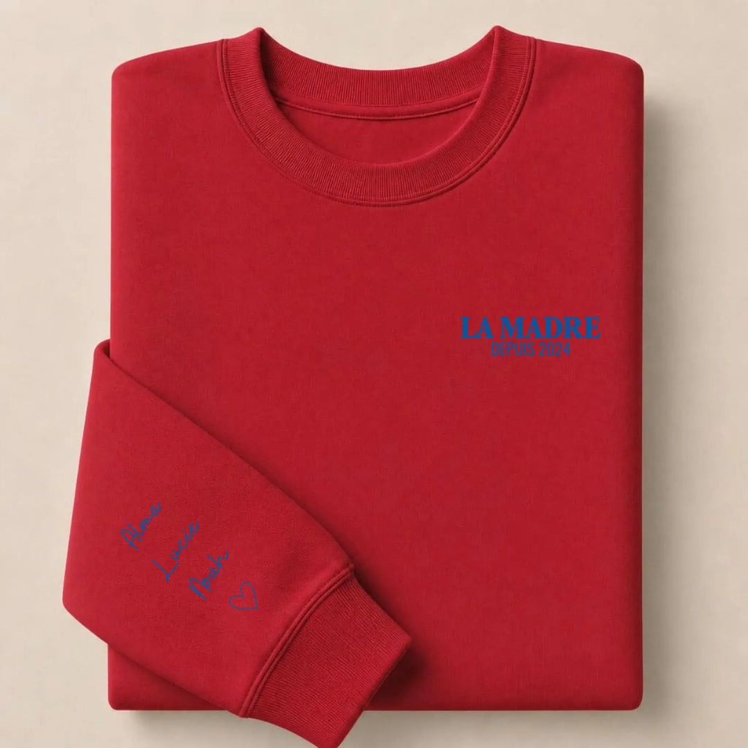 Sweat La Madre Sweatshirt / Rouge / S