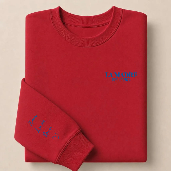 Sweat La Madre Sweatshirt / Rouge / S