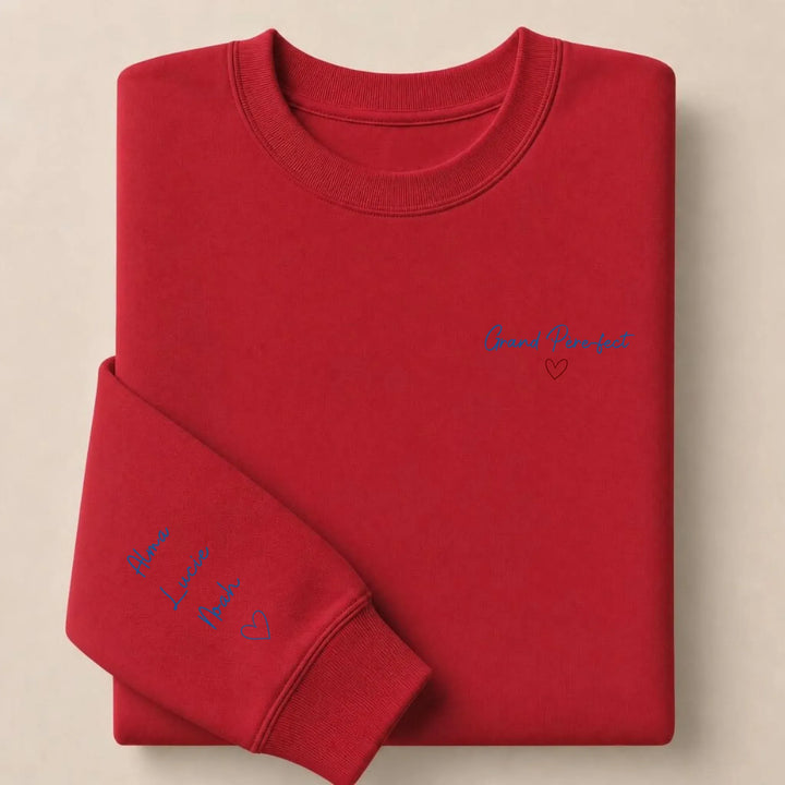Pull Grand Père-fect Sweatshirt / Rouge / S