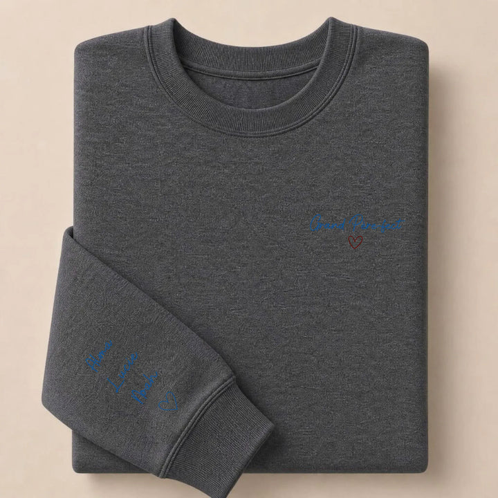 Pull Grand Père-fect Sweatshirt / Gris Foncé / S
