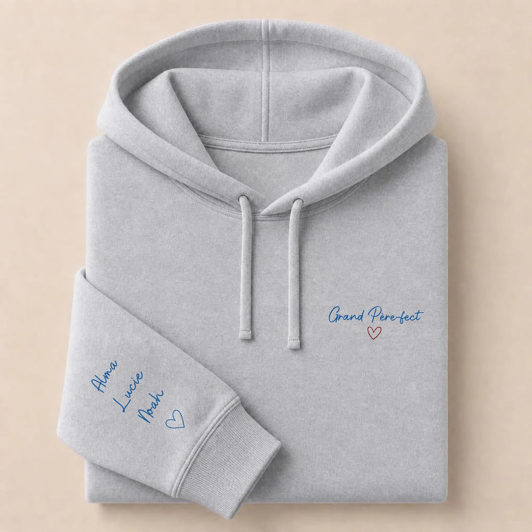Pull Grand Père-fect Sweat à capuche / Gris / S