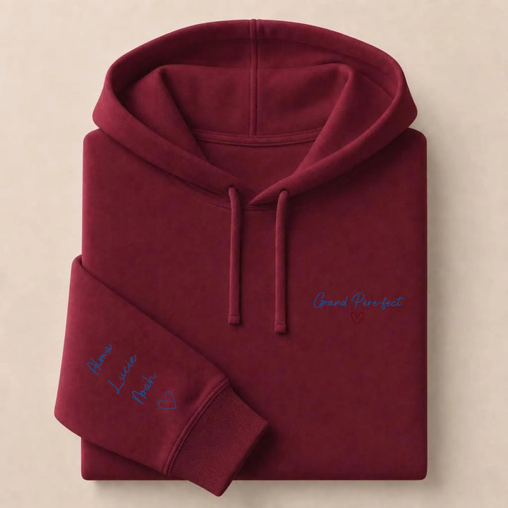 Pull Grand Père-fect Sweat à capuche / Bordeaux / S