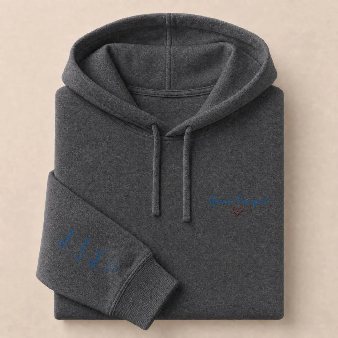 Pull Grand Père-fect Sweat à capuche / Gris Foncé / S
