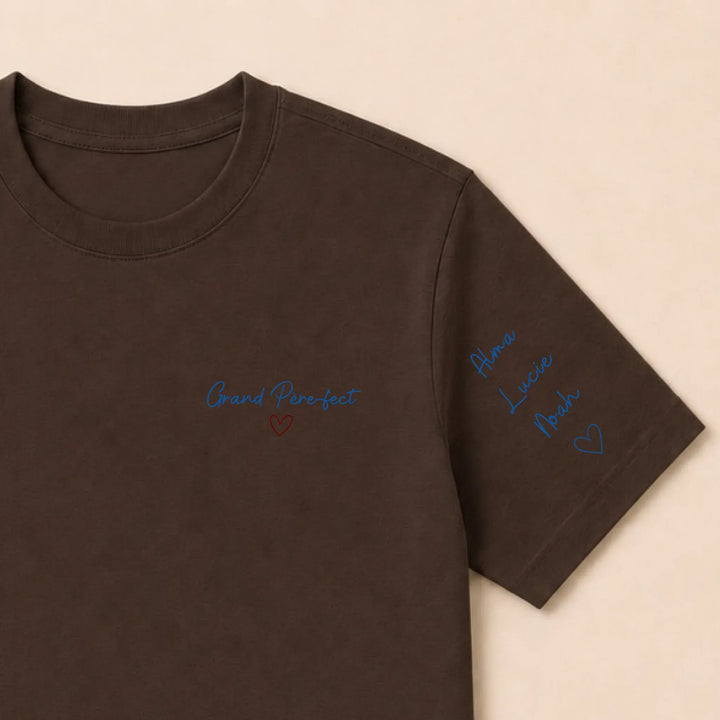 Pull Grand Père-fect T-shirt / Marron / S