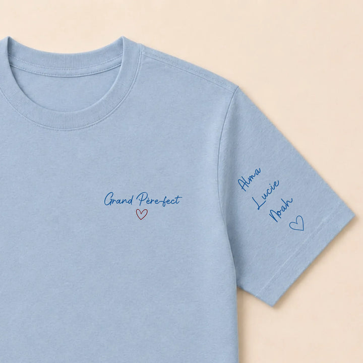 Pull Grand Père-fect T-shirt / Bleu clair / S
