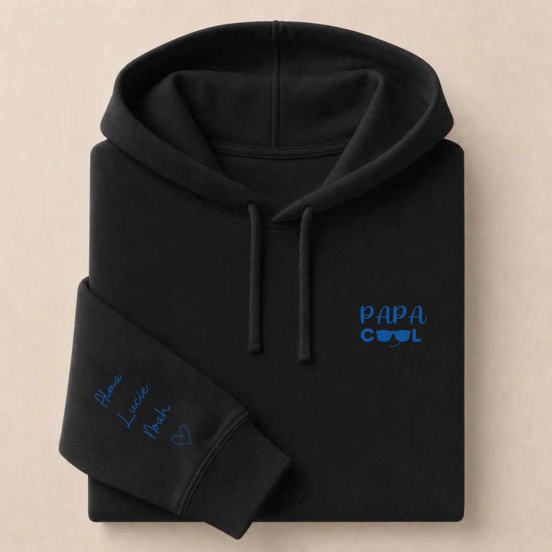 Pull Papa cool Sweat à capuche / Noir / S