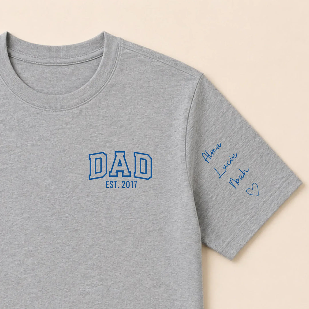 Pull DAD T-shirt / Gris / S