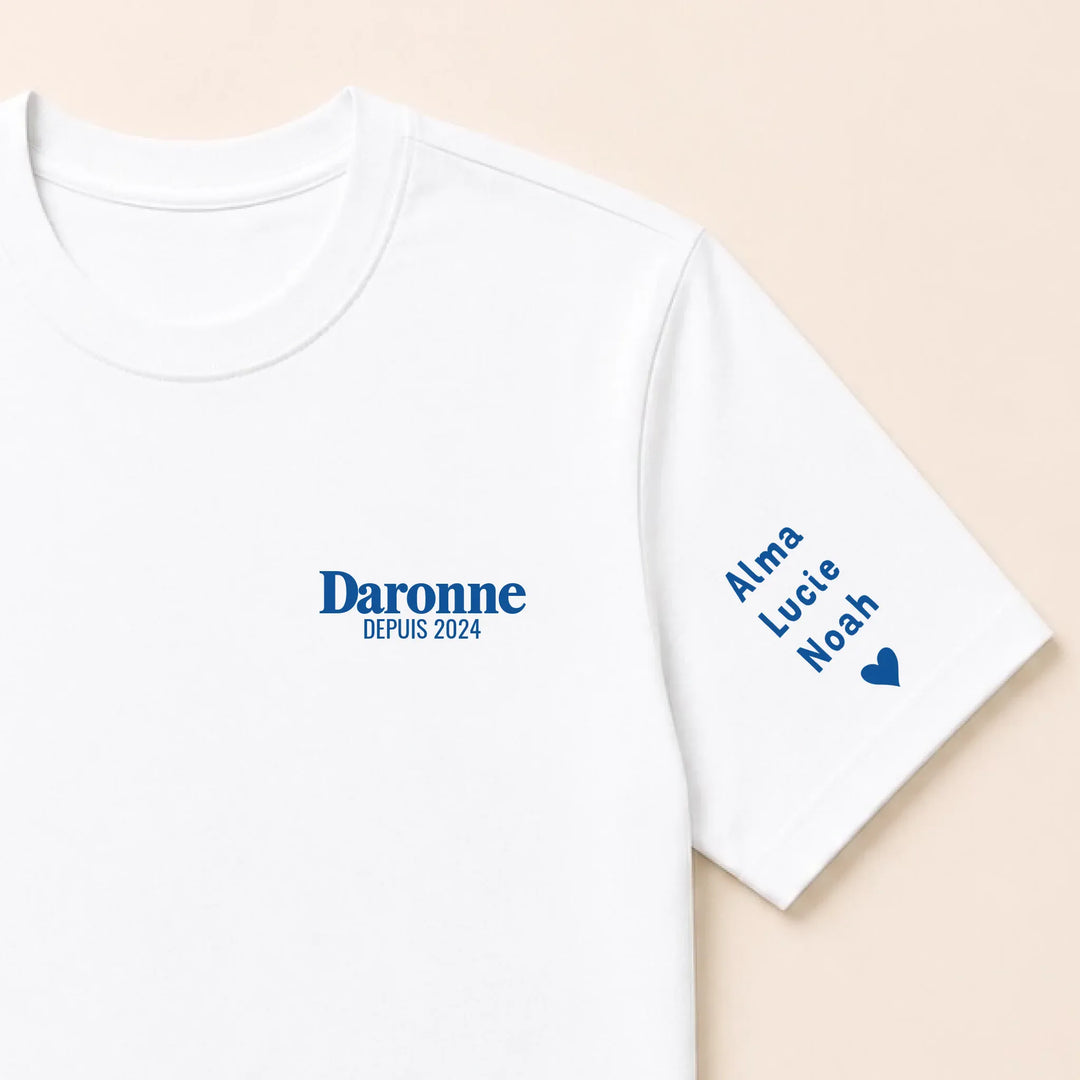 Pull brodé La Daronne T-shirt / Blanc / S