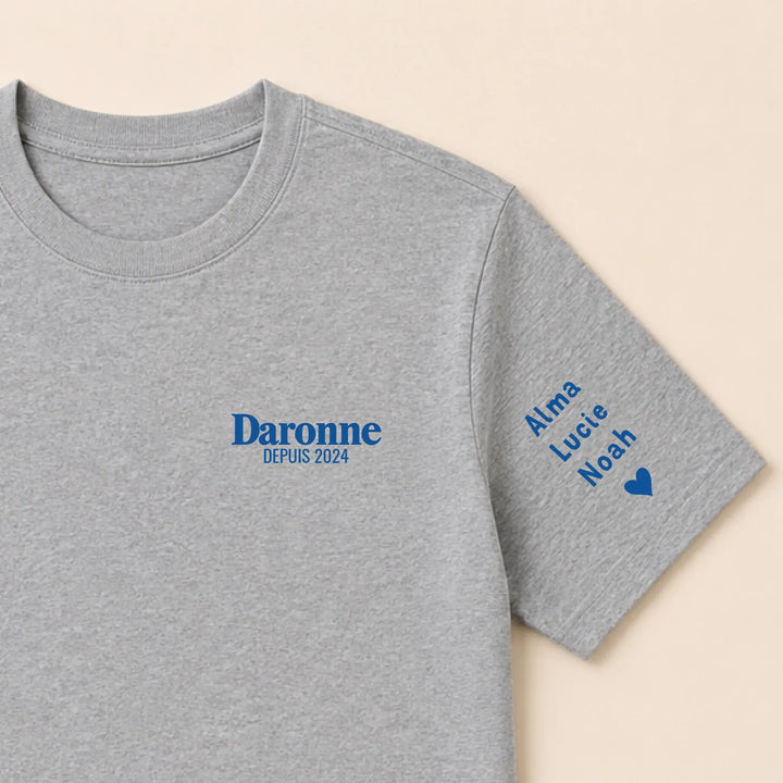Pull brodé La Daronne T-shirt / Gris / S