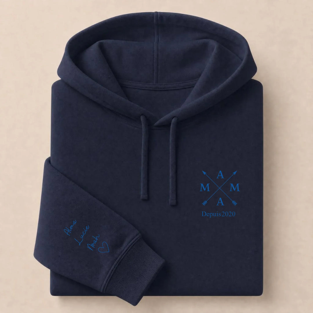 Pull MAMA depuis Sweat à capuche / Marine / S