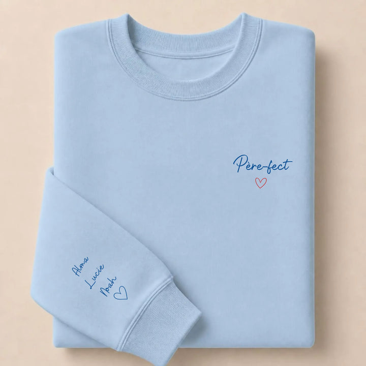 Pull Père-fect Sweatshirt / Bleu Clair / S