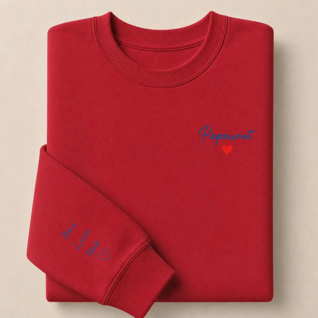Pull Papounet Sweatshirt / Rouge / S