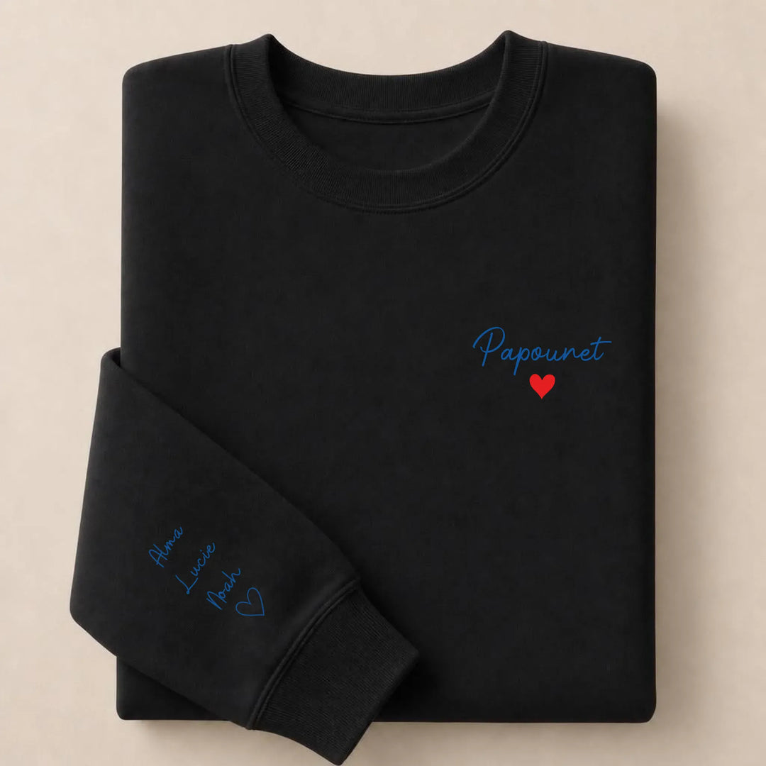 Pull Papounet Sweatshirt / Noir / S