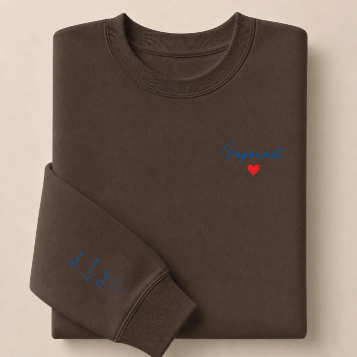 Pull Papounet Sweatshirt / Marron / S