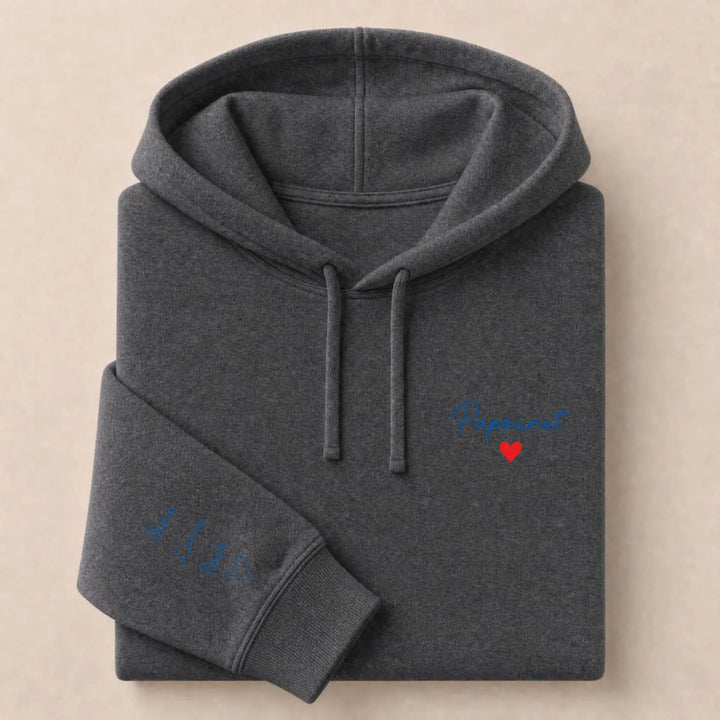 Pull Papounet Sweat à capuche / Gris Foncé / S