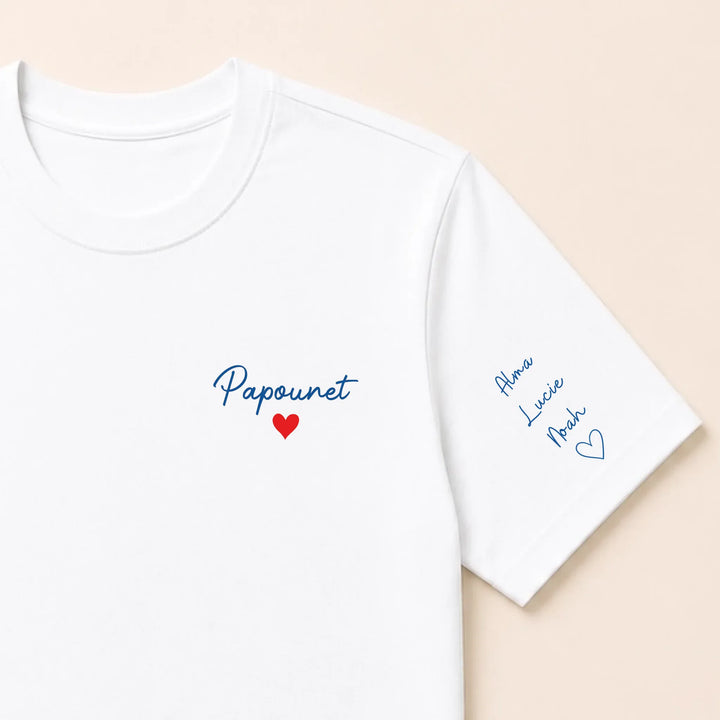 Pull Papounet T-shirt / Blanc / S