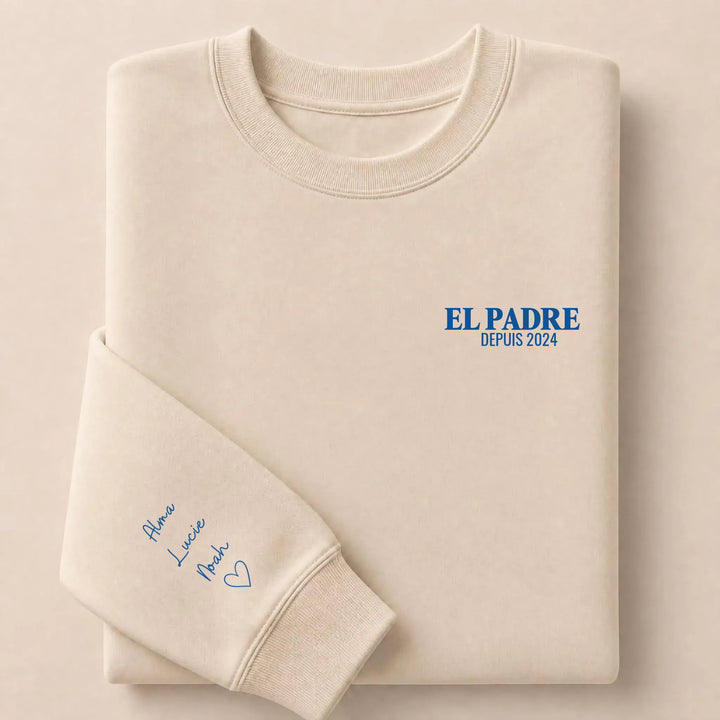 Pull EL PADRE Sweatshirt / Beige / S