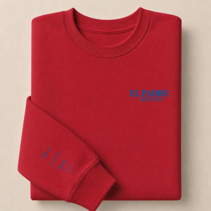 Pull EL PADRE Sweatshirt / Rouge / S