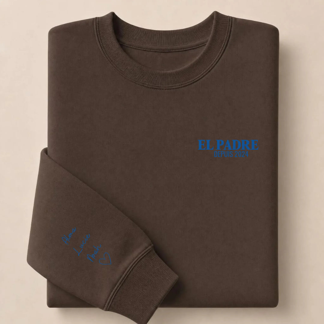 Pull EL PADRE Sweatshirt / Marron / S