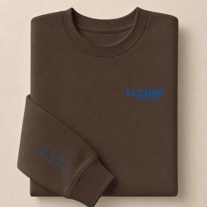 Pull EL PADRE Sweatshirt / Marron / S