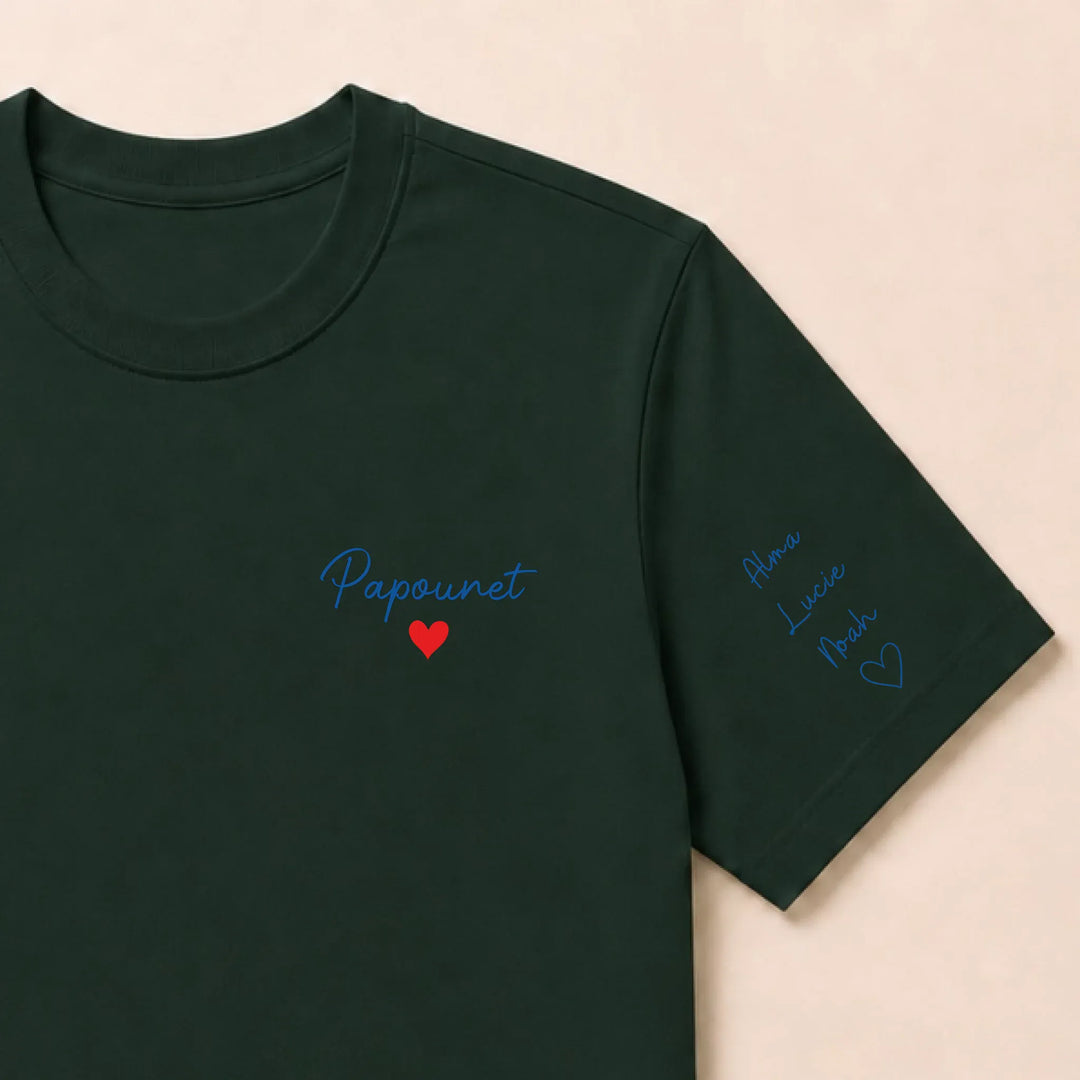 Pull Papounet T-shirt / Forest / S