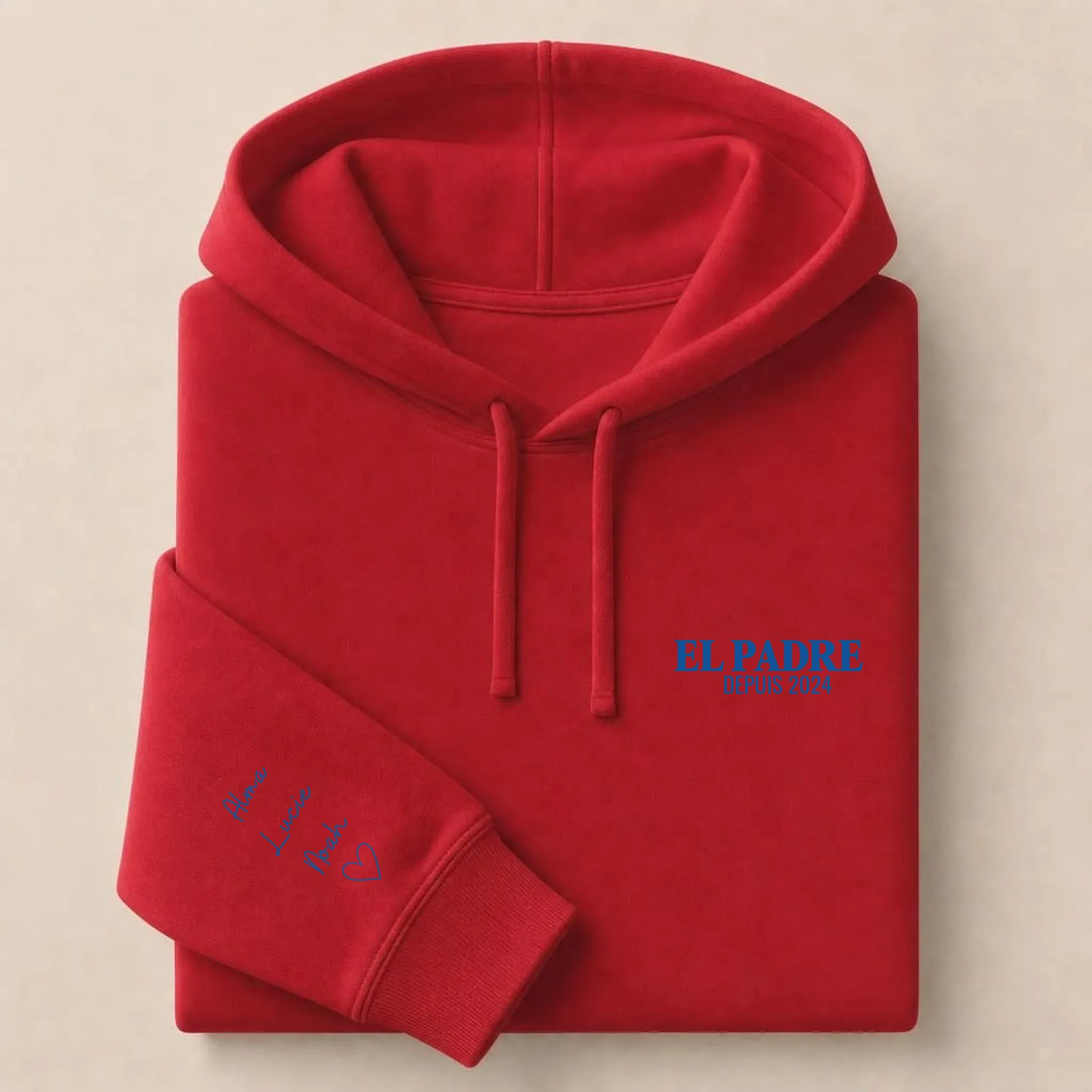 Pull EL PADRE Sweat à capuche / Rouge / S