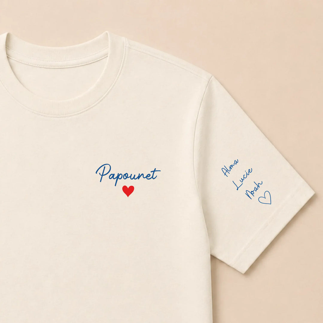 Pull Papounet T-shirt / Naturel / S