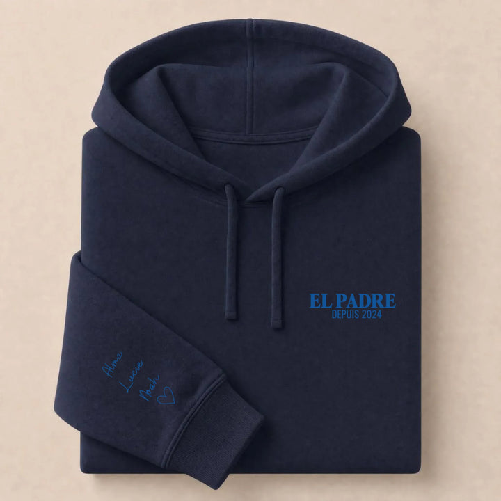 Pull EL PADRE Sweat à capuche / Marine / S