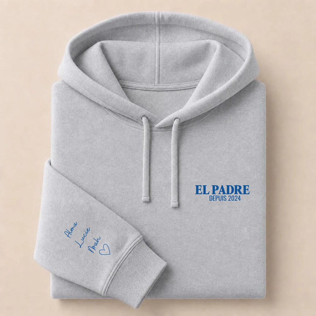Pull EL PADRE Sweat à capuche / Gris / S
