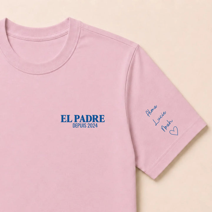 Pull EL PADRE T-shirt / Rose clair / S