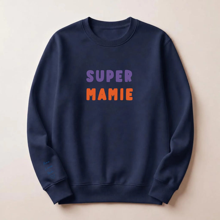 Pull Super Mamie Sweatshirt / Marine / S