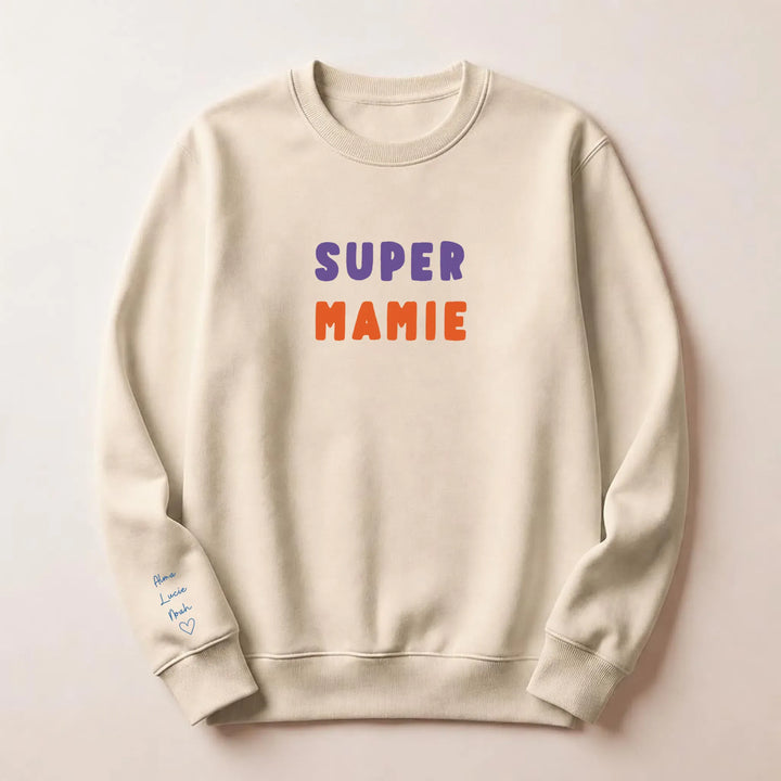 Pull Super Mamie Sweatshirt / Beige / S
