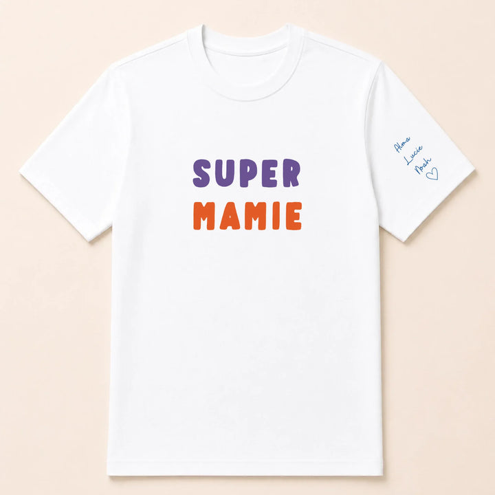 Pull Super Mamie T-shirt / Blanc / S
