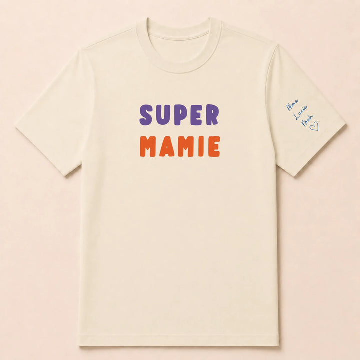 Pull Super Mamie T-shirt / Beige / S