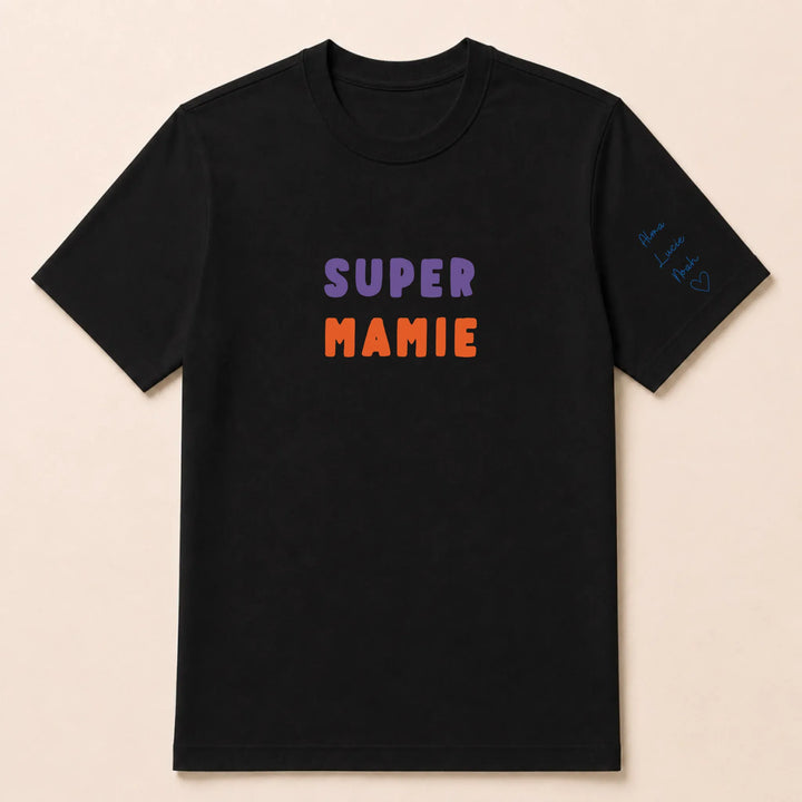 Pull Super Mamie T-shirt / Noir / S