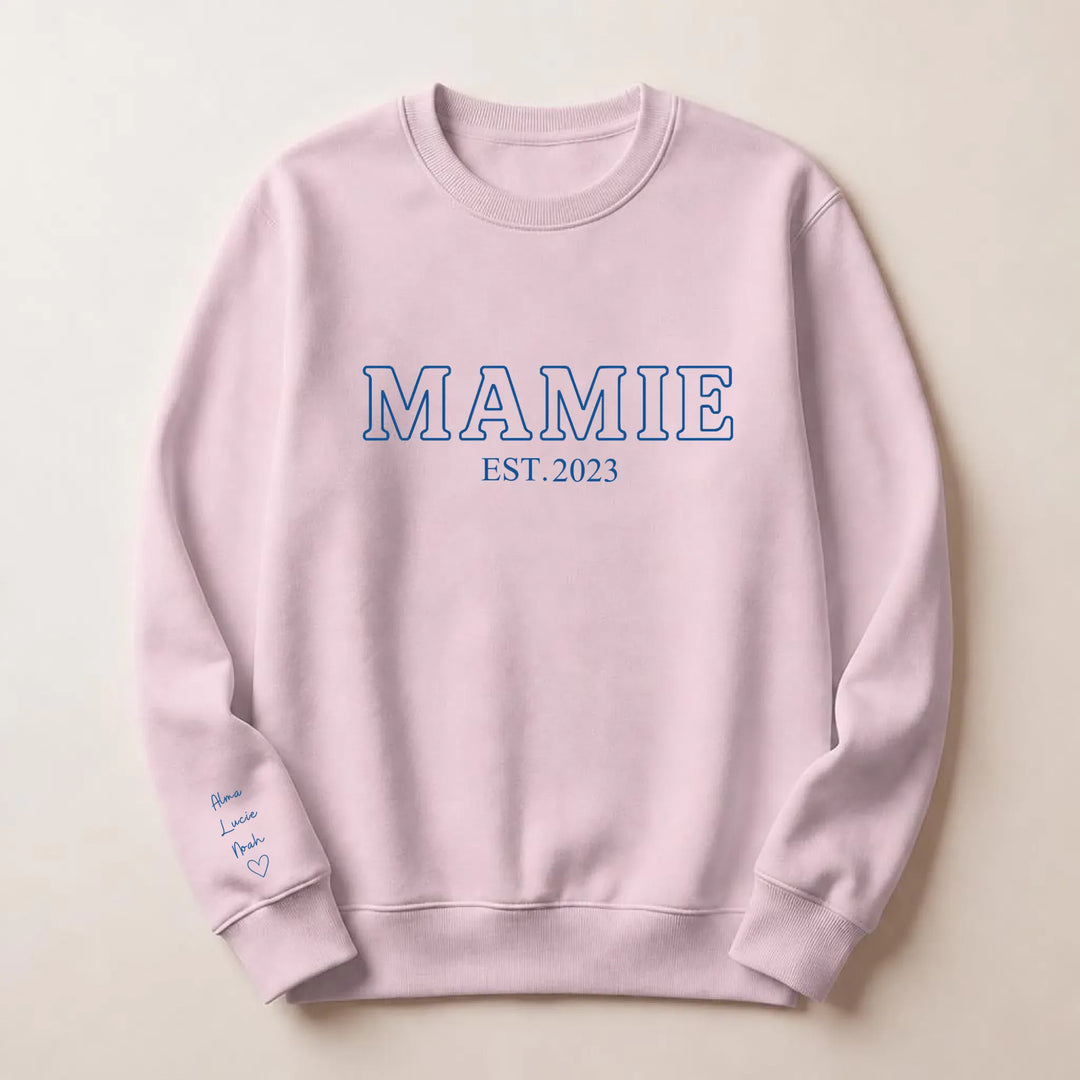 Pull Future Mamie Sweatshirt / Rose Clair / S
