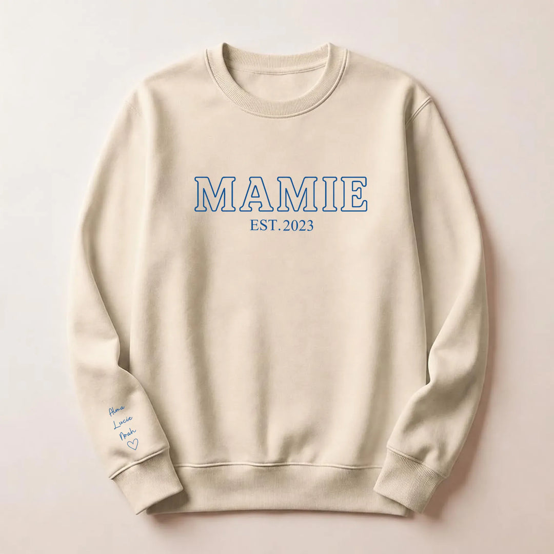 Pull Future Mamie Sweatshirt / Beige / S