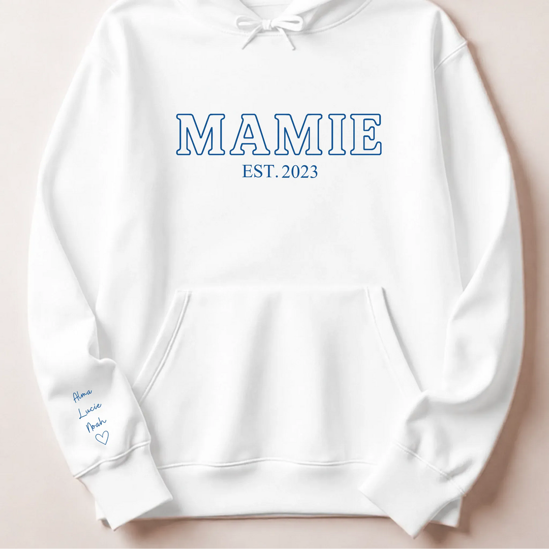 Pull Future Mamie Sweat à capuche / Blanc / S
