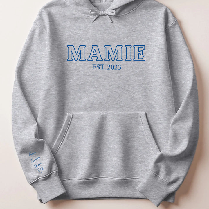 Pull Future Mamie Sweat à capuche / Gris / S