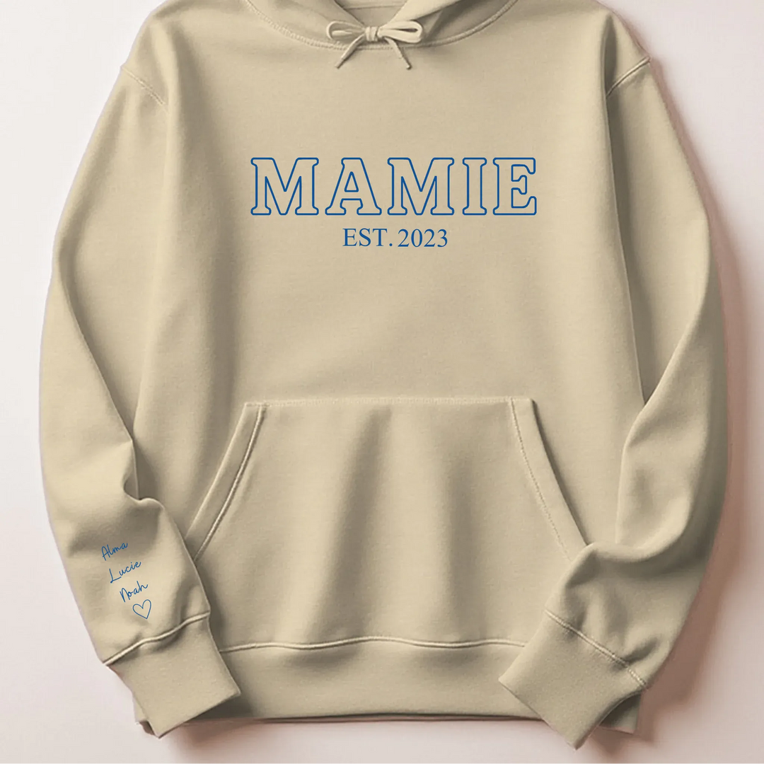 Pull Future Mamie Sweat à capuche / Beige / S