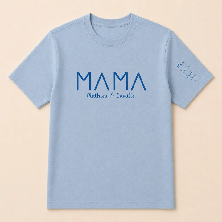 Pull Future Mamie T-shirt / Bleu clair / S