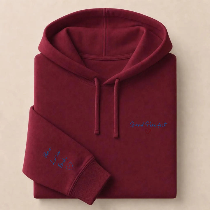 Sweat Grand Père-fect Sweat à capuche / Bordeaux / S