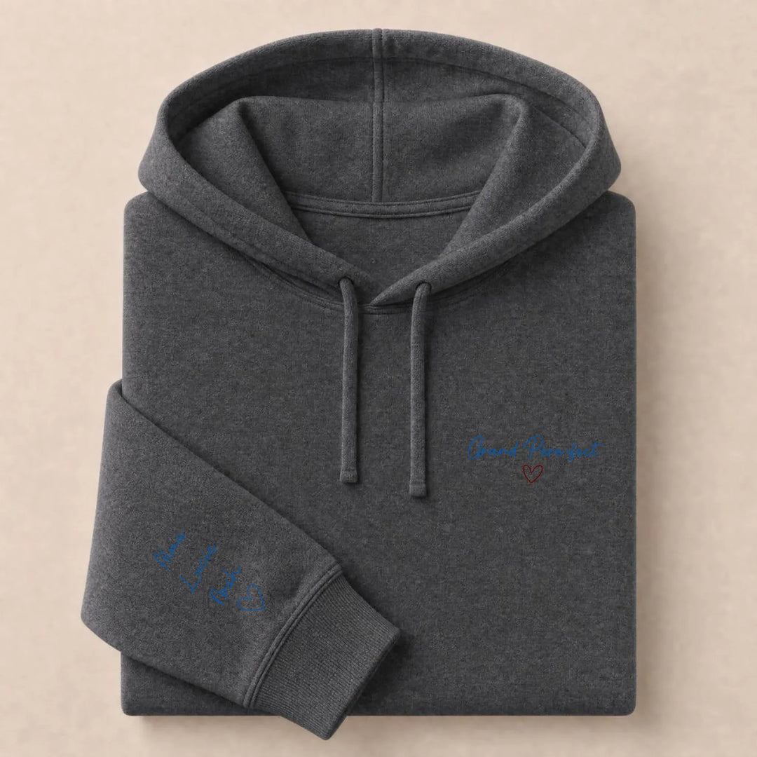 Sweat Grand Père-fect Sweat à capuche / Gris Foncé / S