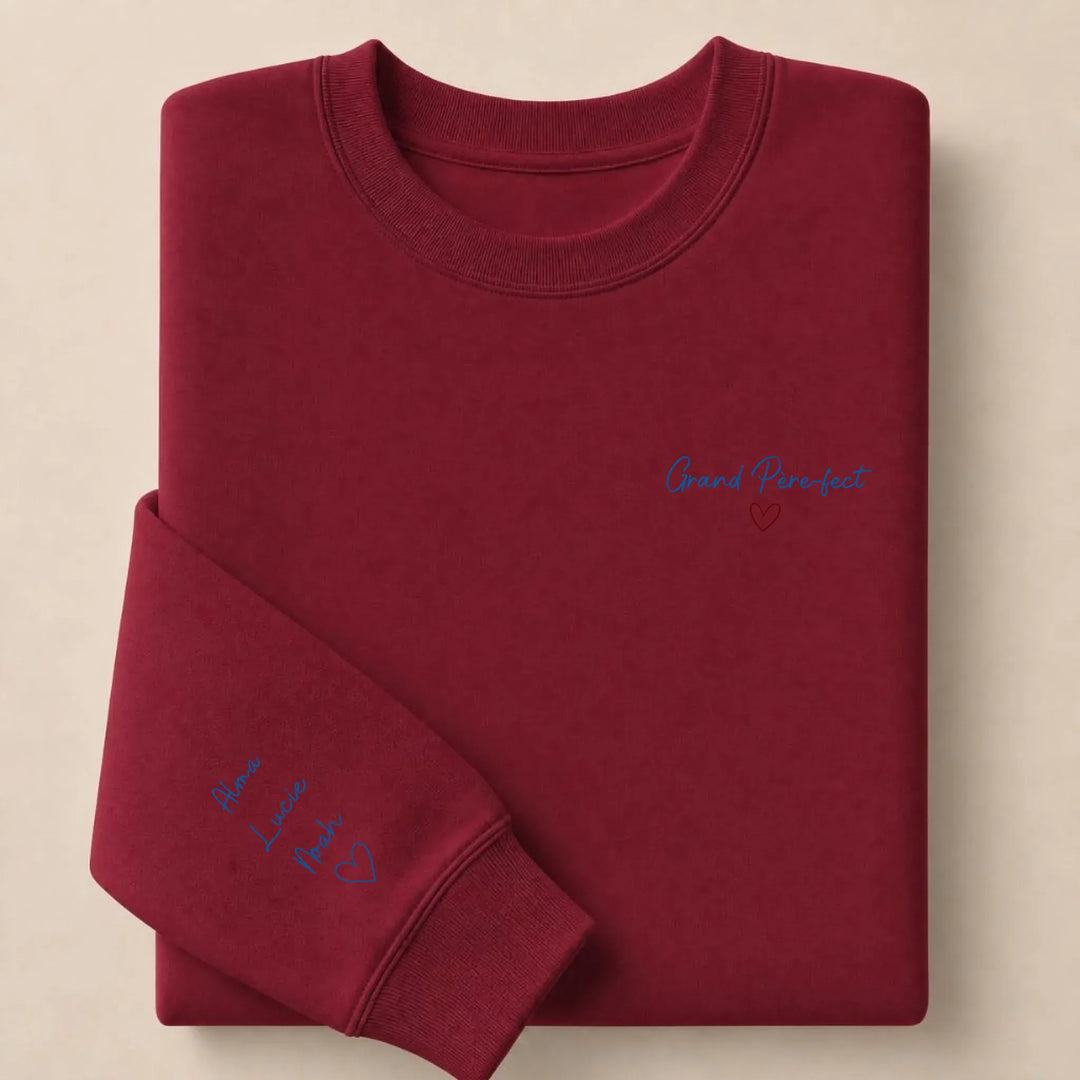 Sweat Grand Père-fect Sweatshirt / Bordeaux / S