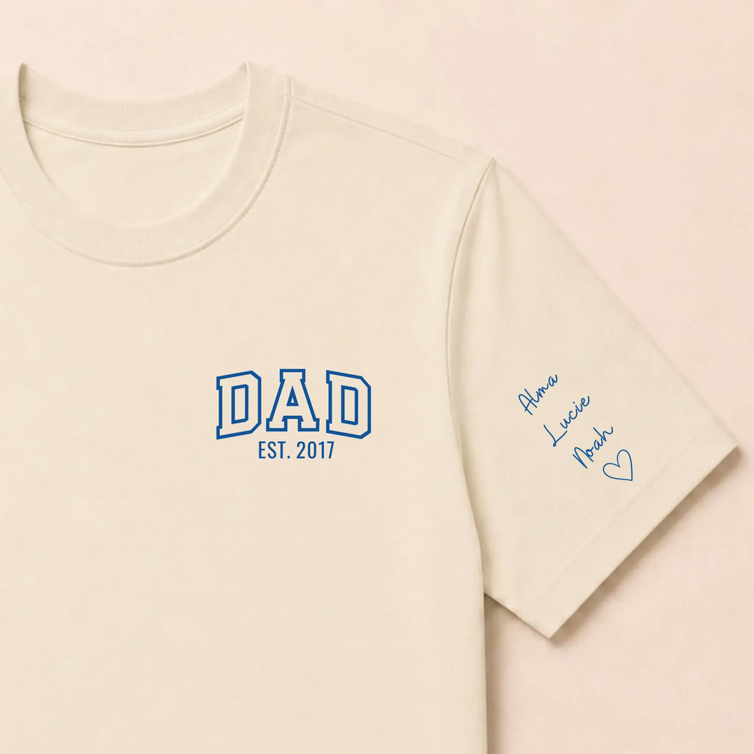 Sweat DAD T-shirt / Beige / S