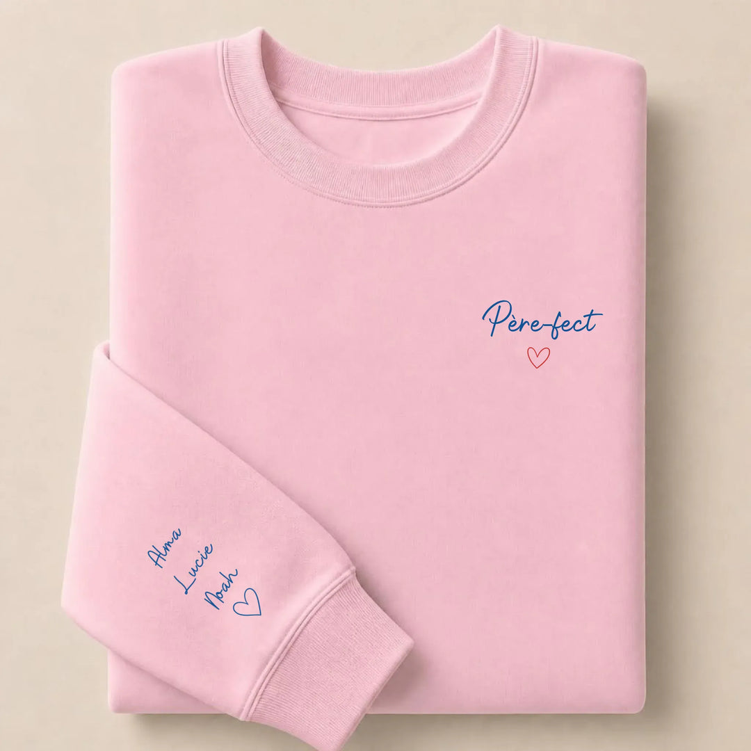 Sweat Père-fect Sweatshirt / Rose Clair / S