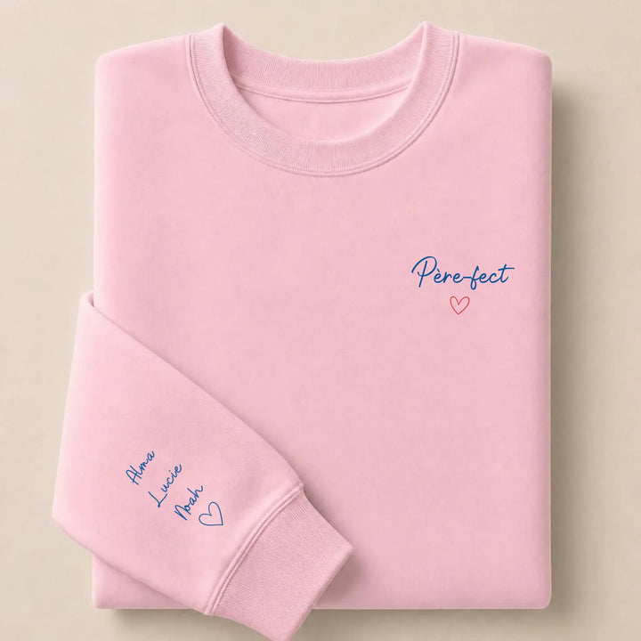 Sweat Père-fect Sweatshirt / Rose Clair / S